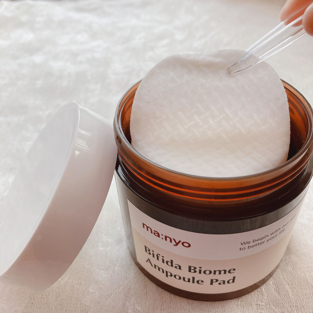 ビフィダバイオームセラムパッド/manyo/トナーパッドを使ったクチコミ（3枚目）