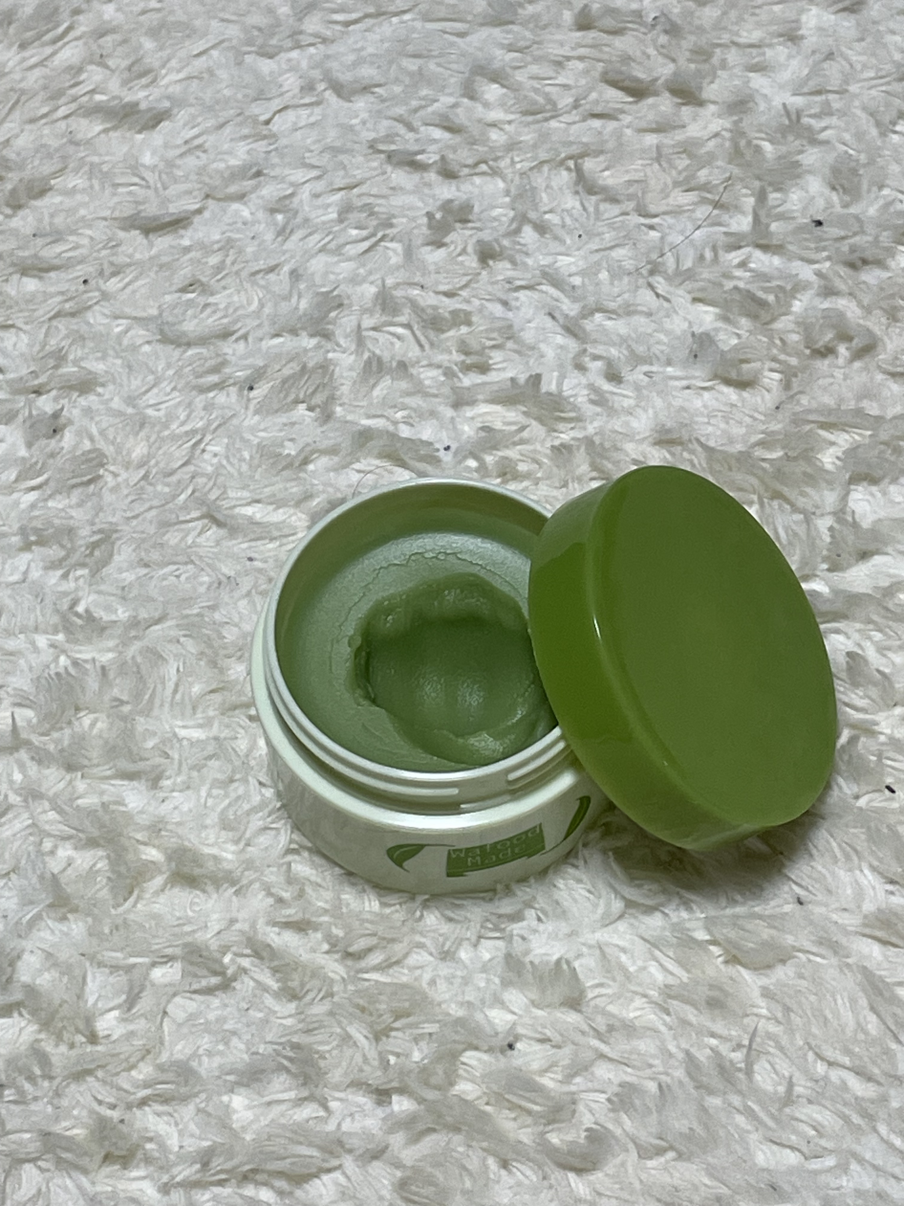 ワフードメイド 宇治抹茶クレンジングバーム お試しミニサイズ 20g/pdc/クレンジングバームを使ったクチコミ（2枚目）