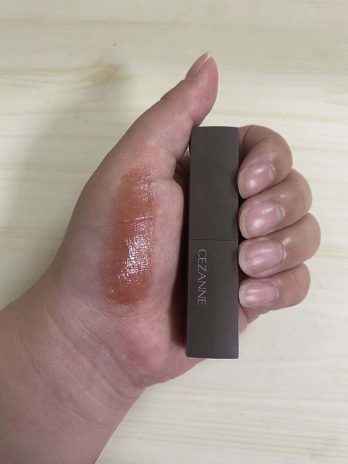 リップカラーシールド/CEZANNE/口紅を使ったクチコミ（2枚目）