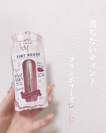 マシュマロティントルージュ/フォーチュン/リップティントを使ったクチコミ(4枚目)