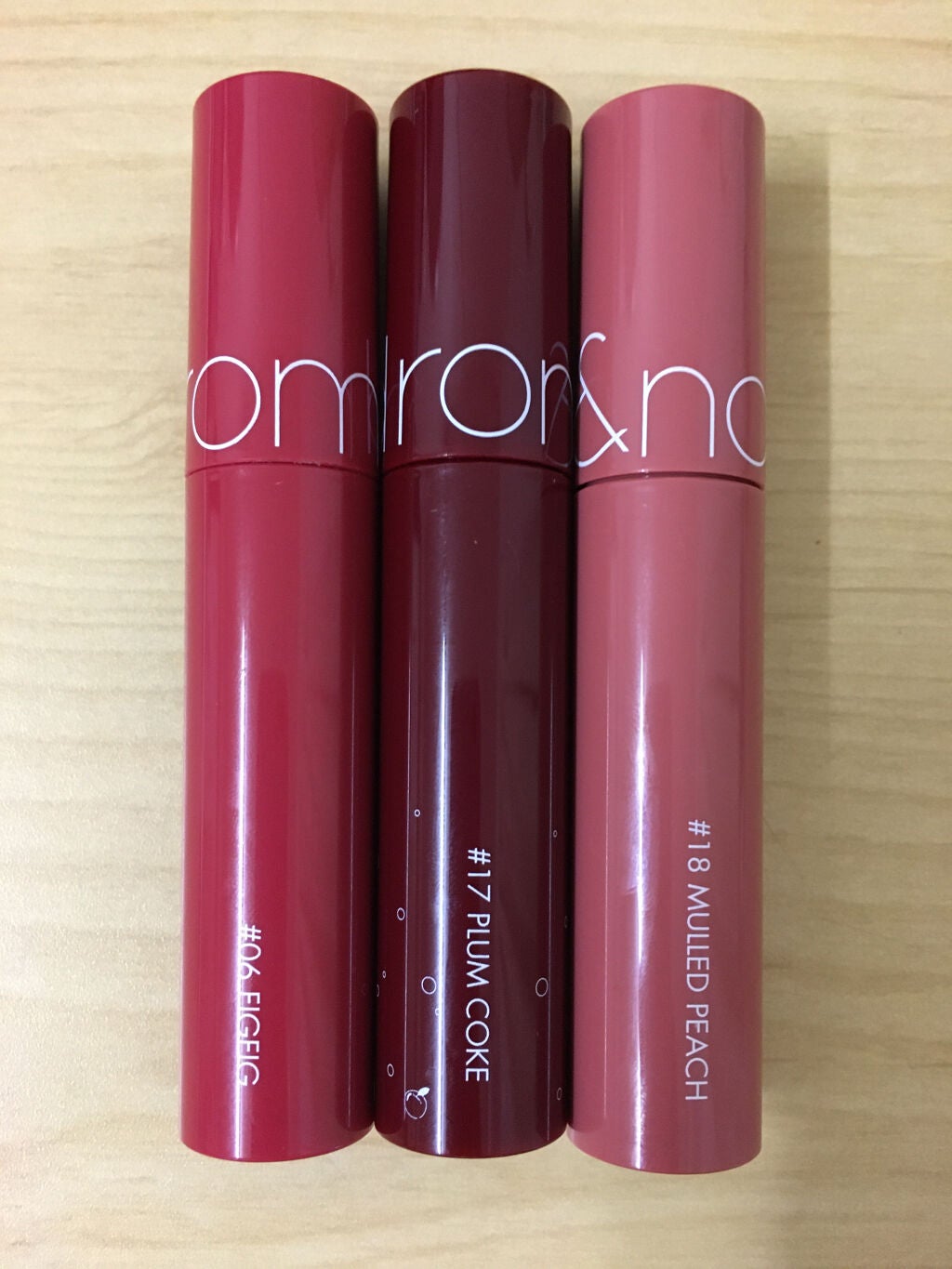 ジューシーラスティングティント/rom&nd/リップティントを使ったクチコミ(1枚目)