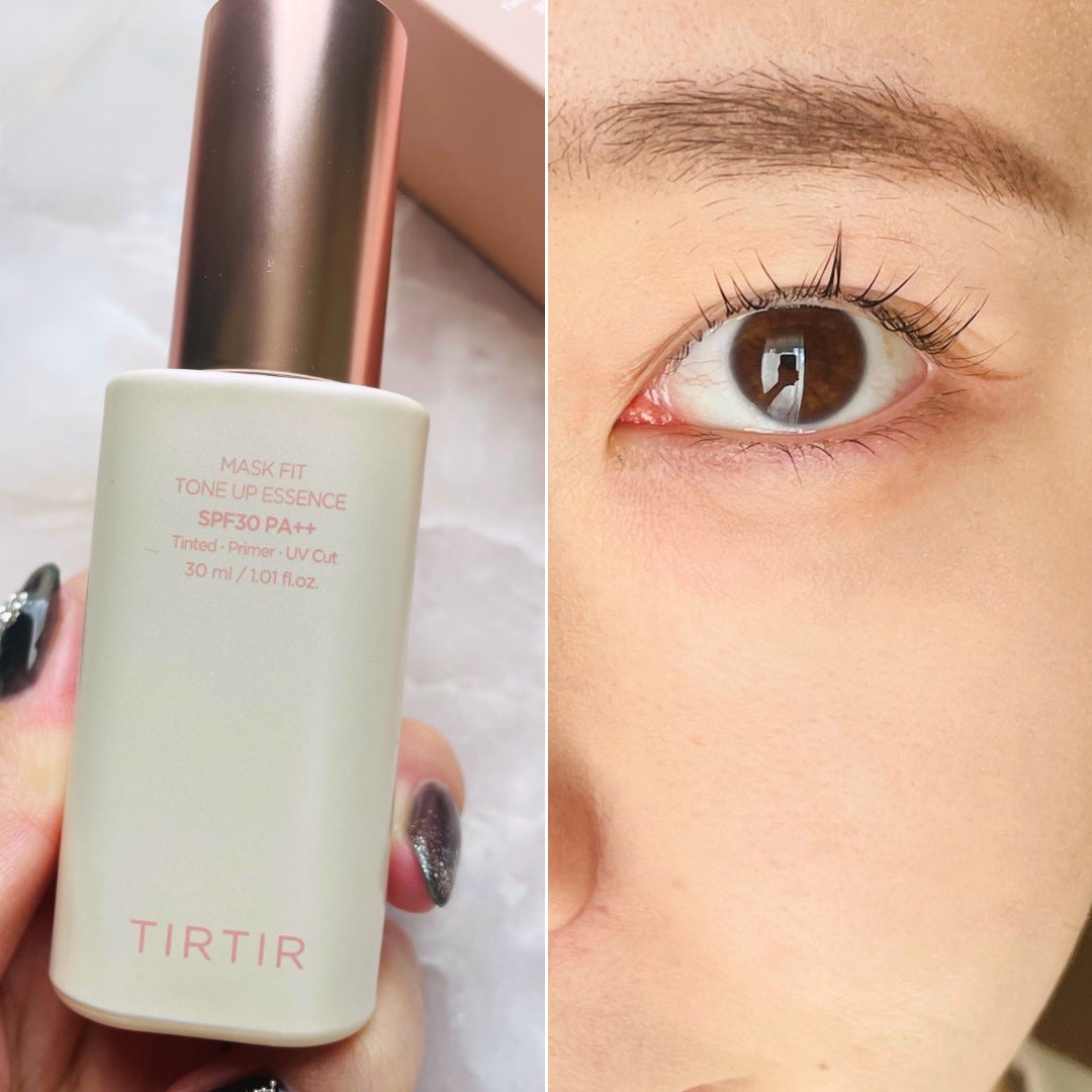 マスクフィットトーンアップエッセンス/TIRTIR(ティルティル)/化粧下地を使ったクチコミ(4枚目)