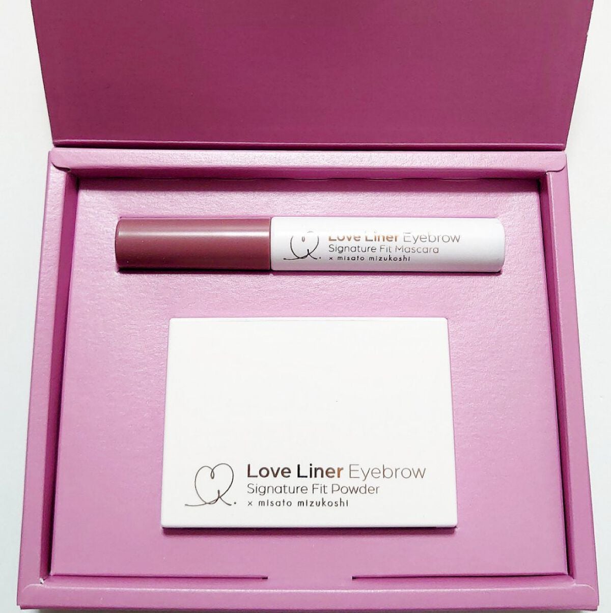 シグネチャーフィットアイブロウ 水越みさと監修セット/ラブ・ライナー/メイクアップキットを使ったクチコミ(2枚目)