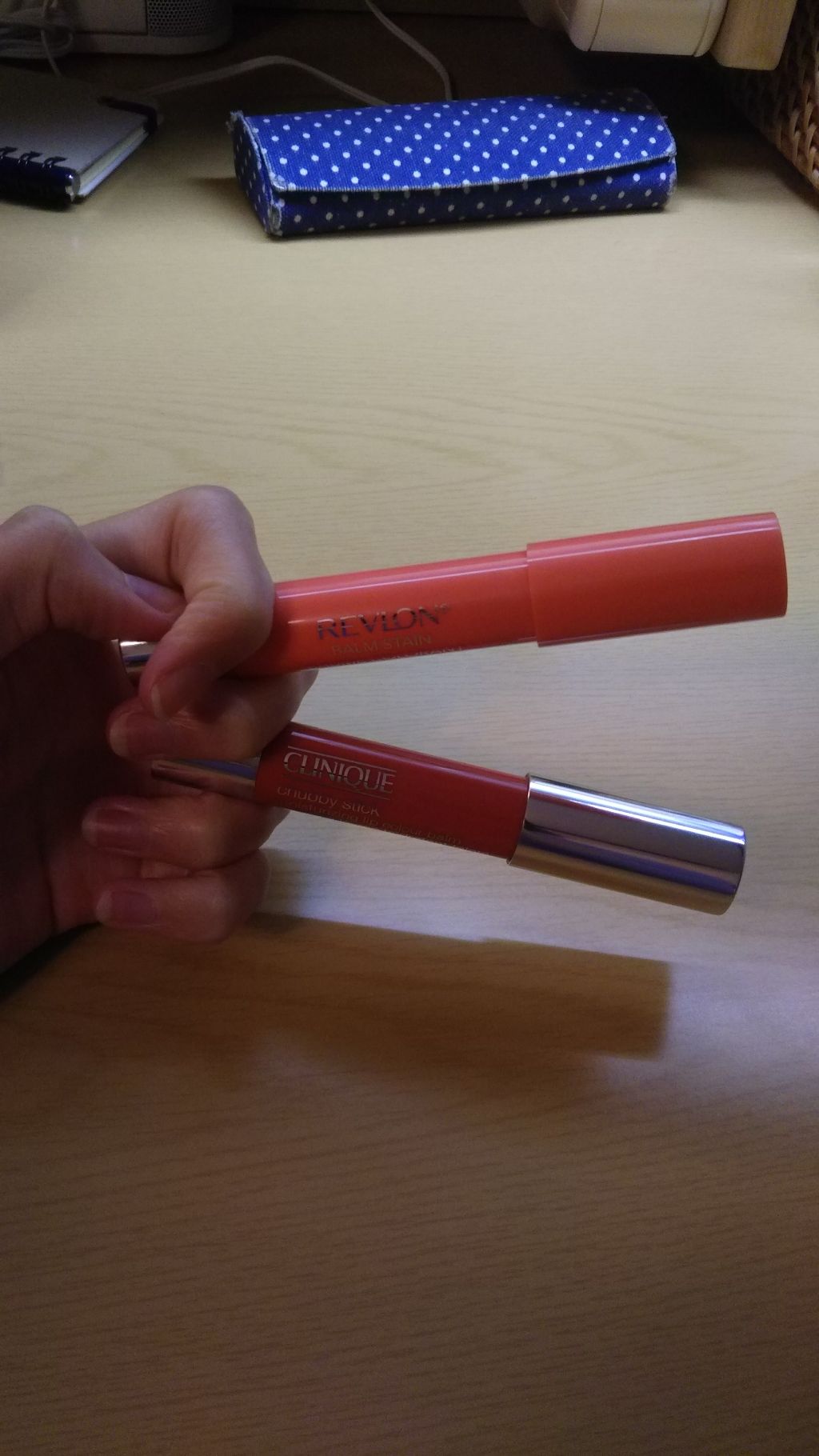 チャビー スティック モイスチャライジング リップ カラー バーム/CLINIQUE/口紅を使ったクチコミ（1枚目）