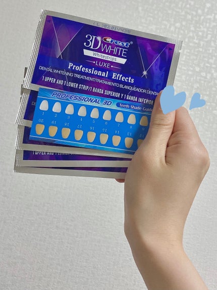 クレスト3Dホワイトニング ホワイトストリップ プロフェッショナル エフェクツ/クレスト/その他オーラルケアを使ったクチコミ(1枚目)