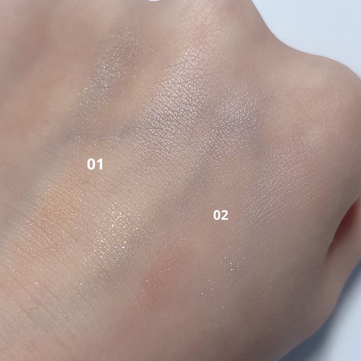 プランぷくコーデアイズ/キャンメイク/パウダーアイシャドウを使ったクチコミ（2枚目）