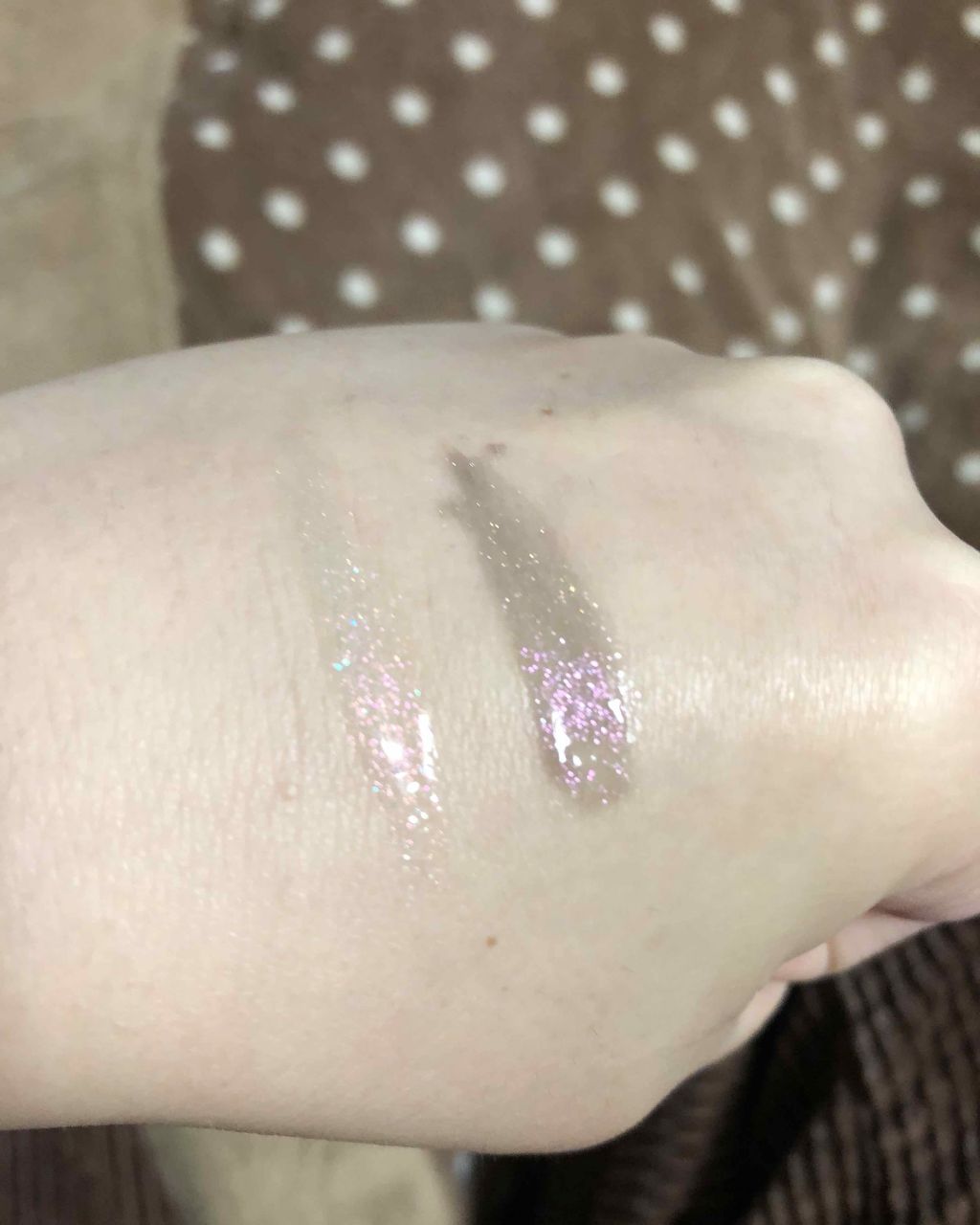 LIP38℃ +UnFrame<ホログラフィック>/UZU BY FLOWFUSHI/リップグロスを使ったクチコミ（3枚目）