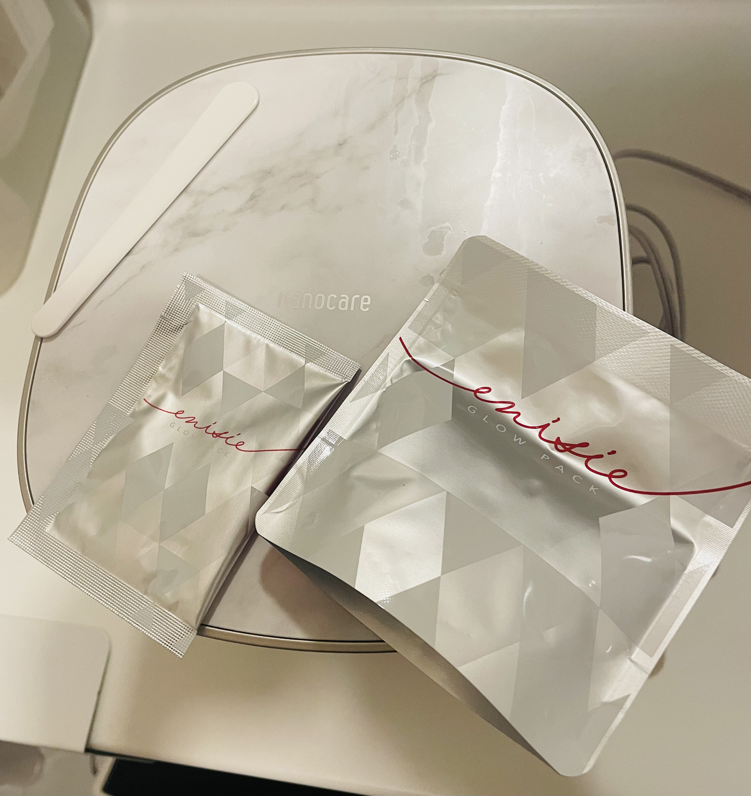 エニシーグローパック/enisie/シートマスク・パックを使ったクチコミ（2枚目）