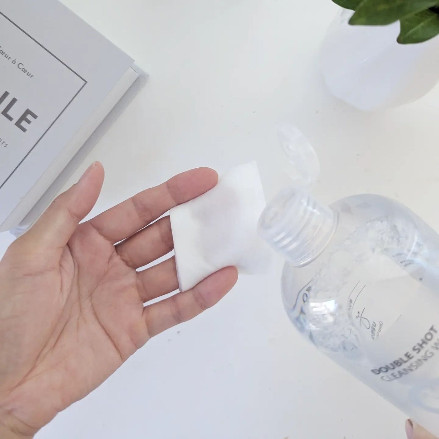 ダブルショットクレンジングウォーター/LUOKI/クレンジングウォーターを使ったクチコミ(5枚目)