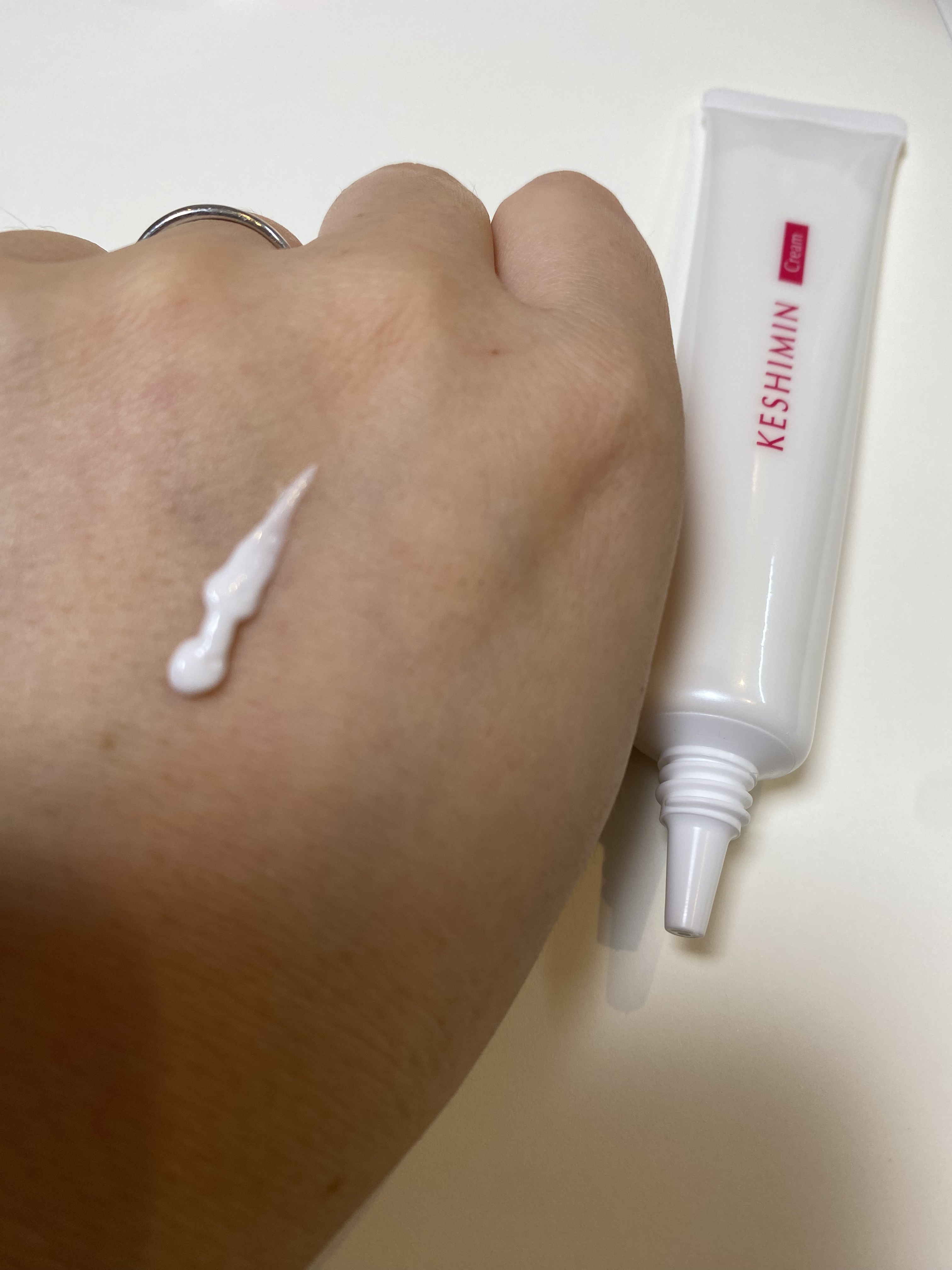 ケシミンクリーム f/ケシミン/フェイスクリームを使ったクチコミ（3枚目）
