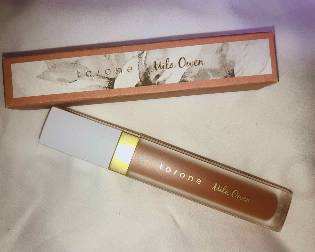 トーン ペタル エッセンス カラー バター/to/one/リップグロスを使ったクチコミ（1枚目）