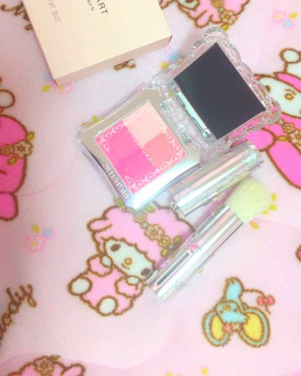 ミックスブラッシュ コンパクト N/JILL STUART/パウダーチークを使ったクチコミ(1枚目)