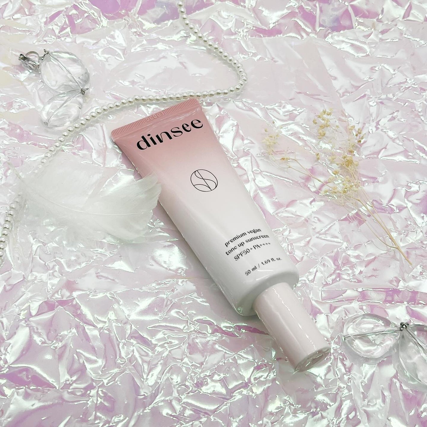 プレミ アムビーガン トーンアップ日焼け止め SPF50+PA++++/dinsee/日焼け止めミルクを使ったクチコミ(1枚目)