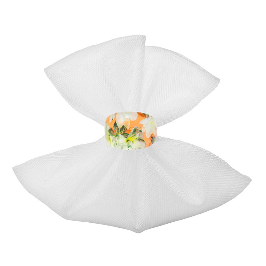 HACCI キャンディーカラーリング泡立てネット シャーベットコーラル