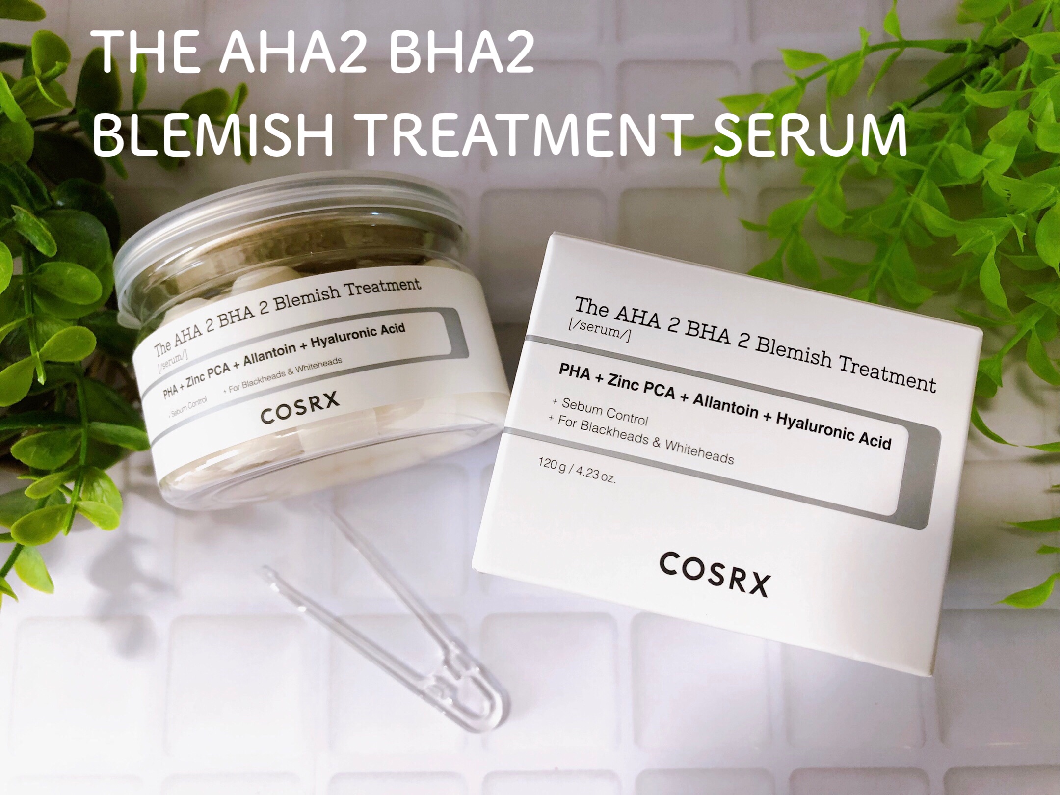 RXザ・AHA2 BHA2 ブラミッシュトリートメントセラムコットン/COSRX/美容液を使ったクチコミ（1枚目）