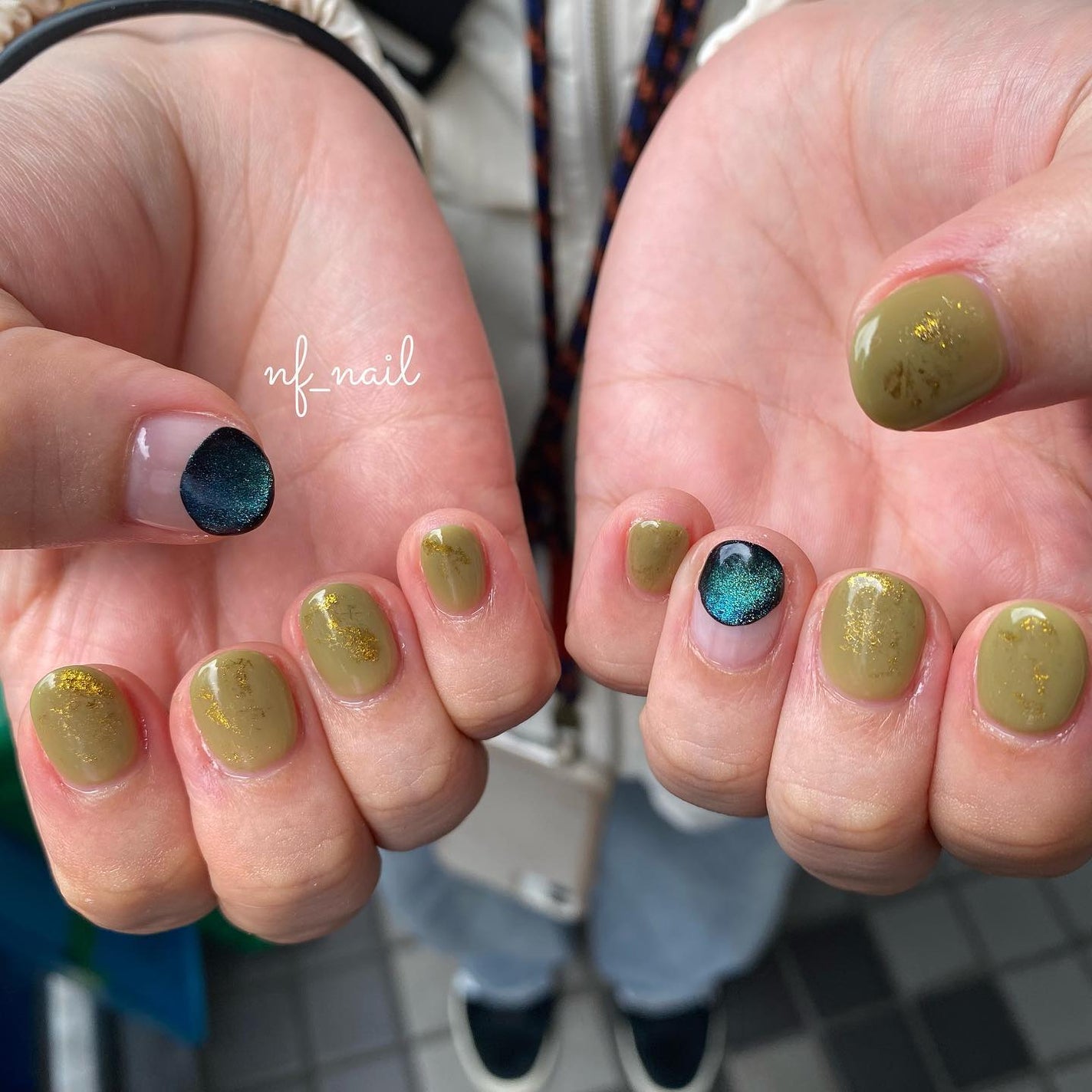 Natsumi◎nailist on LIPS 「magnet..#ネイル#ネイルデザイン#ネイルアート#シ..」(1枚目)