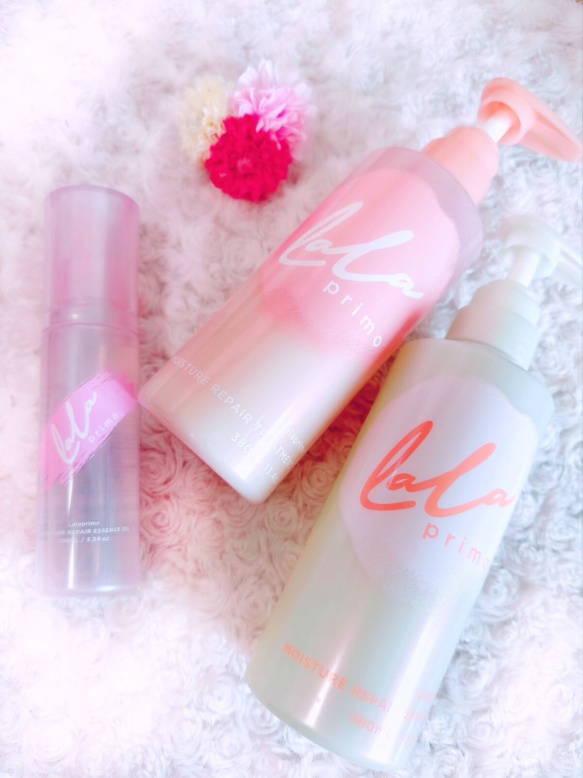 ララプリモ モイスチャーリペア シャンプー／トリートメント/ララプリモ /市販シャンプーを使ったクチコミ（1枚目）