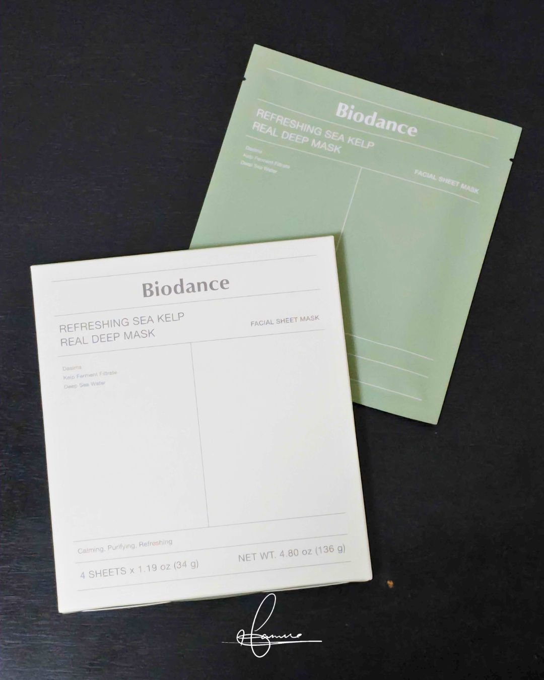 リフレッシング シーケルプ リアルディープマスク/Biodance/シートマスク・パックを使ったクチコミ（1枚目）