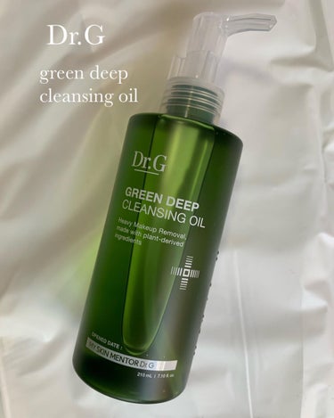 Dr.G
・deep green cleansing oil

@dr.g_official_jp 様よりお試しさせて頂きました🥰ありがとうございました💕

Dr.Gのクレンジングオイルはもう使う前から