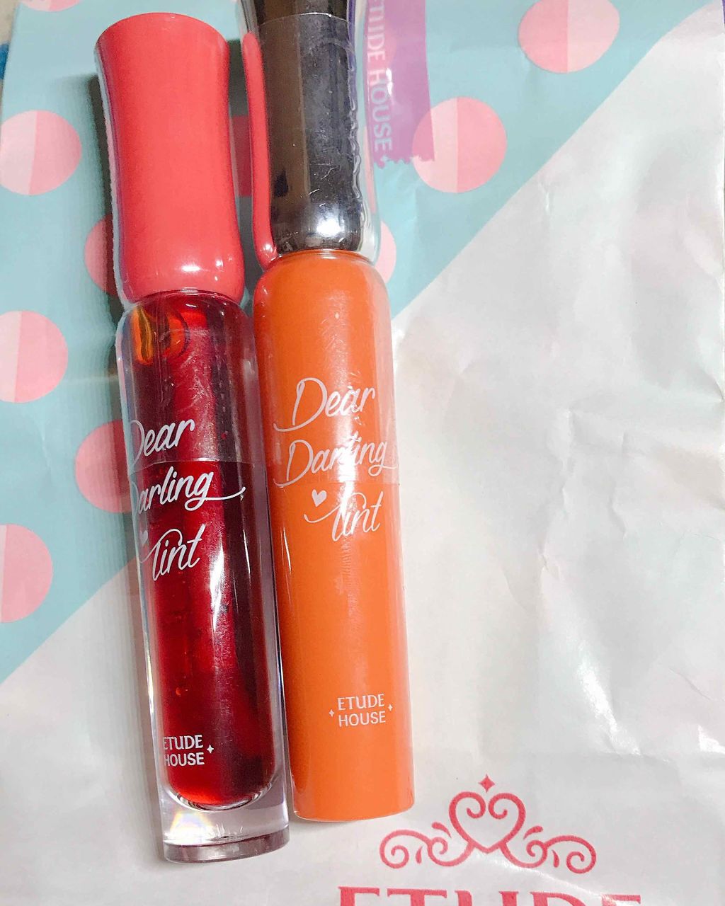 ディアダーリン ウォータージェルティント/ETUDE/リップティントを使ったクチコミ（1枚目）