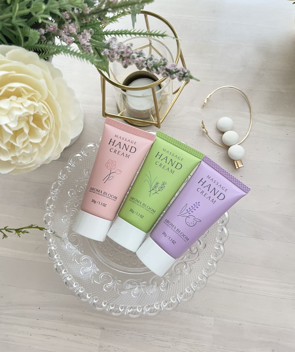 アロマブルーム ハンドクリーム/アロマブルーム/ハンドクリームを使ったクチコミ（1枚目）