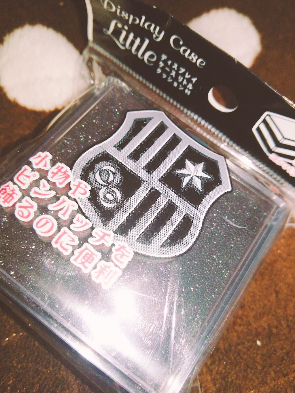 セリアディスプレイケースリトルクッション