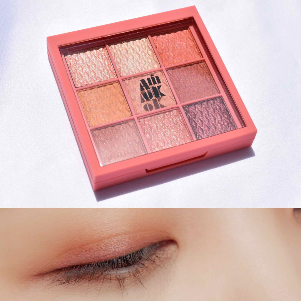 ソフトクレイビームアイシャドウパレット/AMIOK/ジェル・クリームアイシャドウを使ったクチコミ（1枚目）