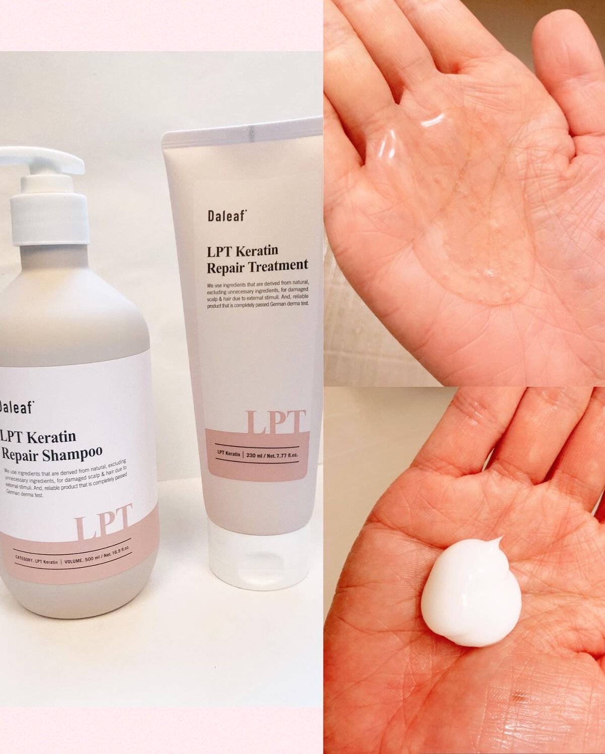 LPTケラチンリペアトリートメント/Daleaf/洗い流すヘアトリートメントを使ったクチコミ(2枚目)