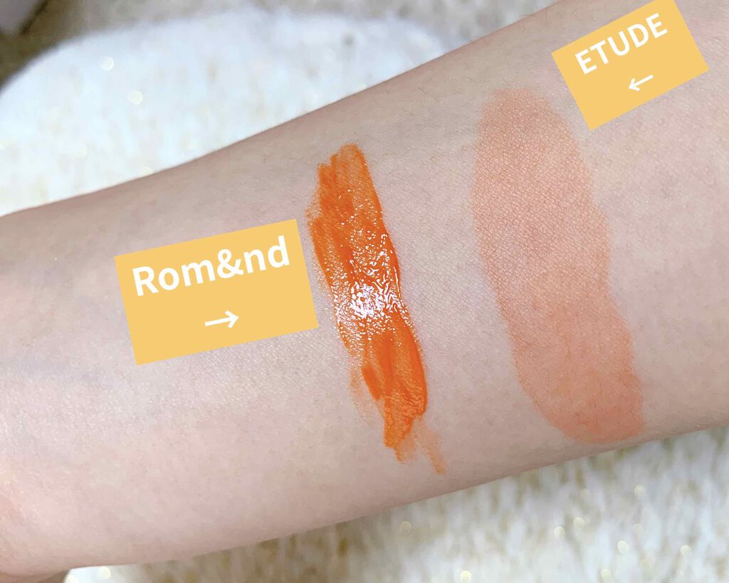 ウォーターティント/ETUDE/リップグロスを使ったクチコミ(3枚目)