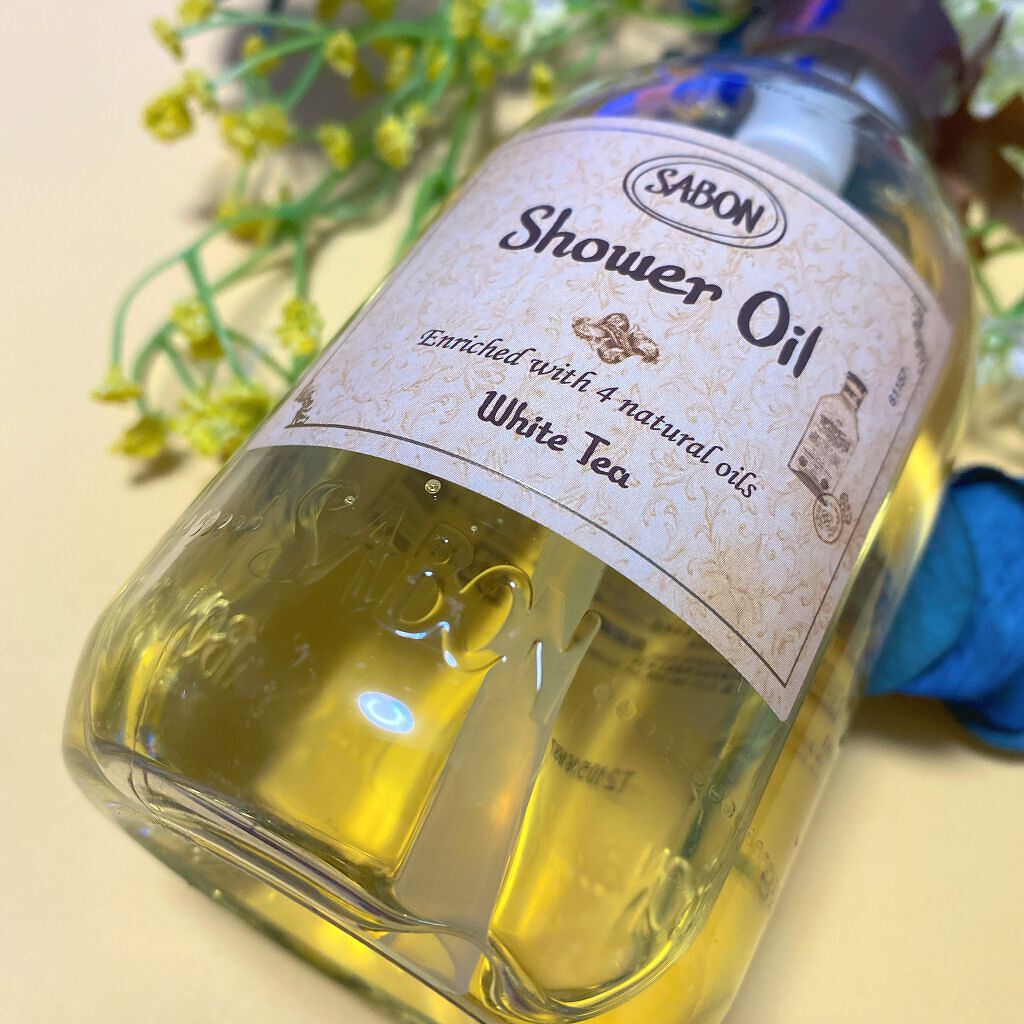 シャワーオイル ホワイトティー/SABON/ボディソープを使ったクチコミ（3枚目）