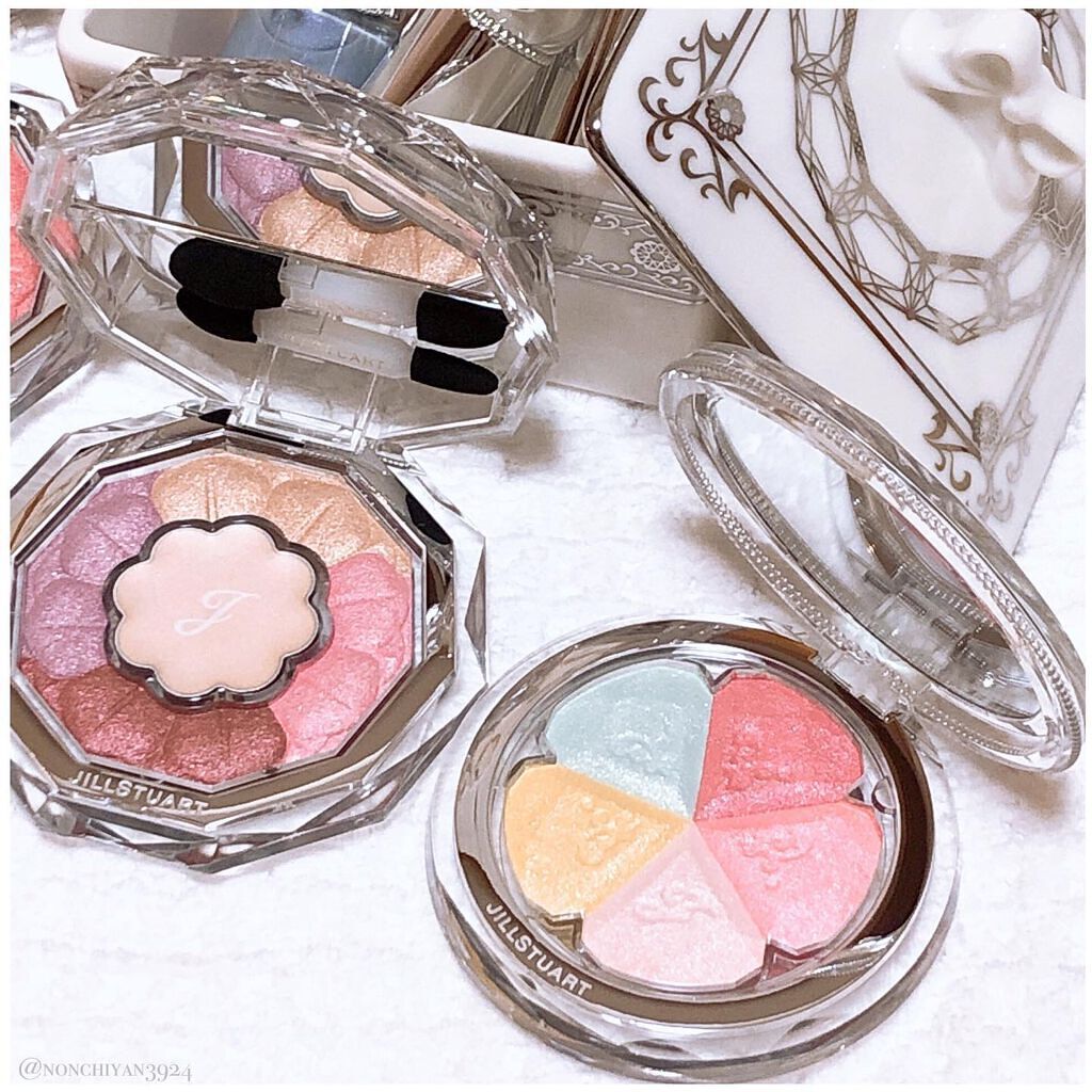 ジルスチュアート ブルーム ミックスブラッシュ コンパクト 19 flower carpet (限定色)/JILL STUART/パウダーチークを使ったクチコミ（2枚目）