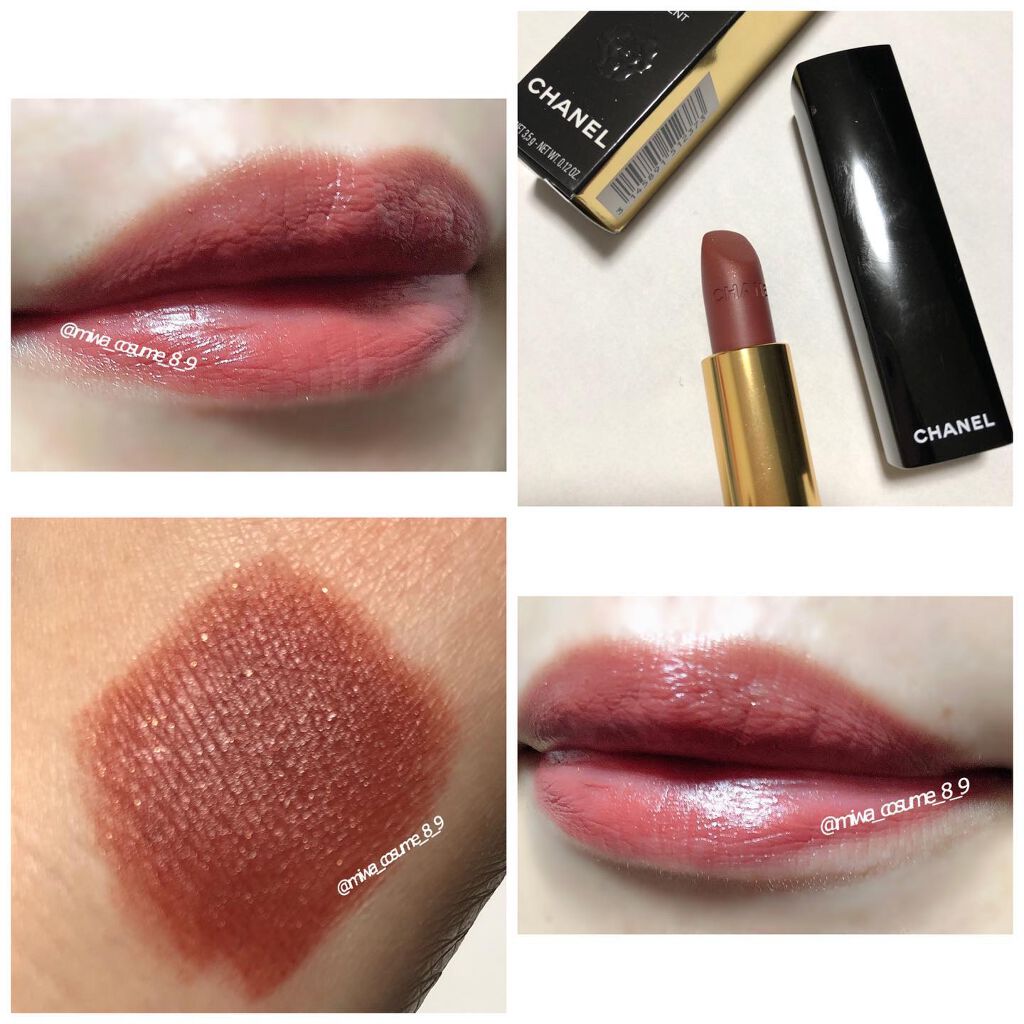 ルージュ アリュール ヴェルヴェット ル リオン ドゥ シャネル/CHANEL/口紅を使ったクチコミ(1枚目)