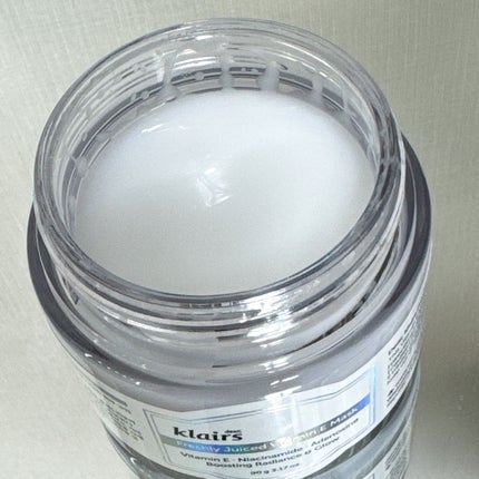 フレッシュリージュースドビタミンEマスク(90g)/Klairs/フェイスクリームを使ったクチコミ(2枚目)