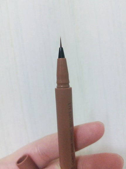 エテュセ アイエディション(スキニーブロウライナー) 02 アッシュピンク/ettusais/リキッドアイブロウを使ったクチコミ(3枚目)