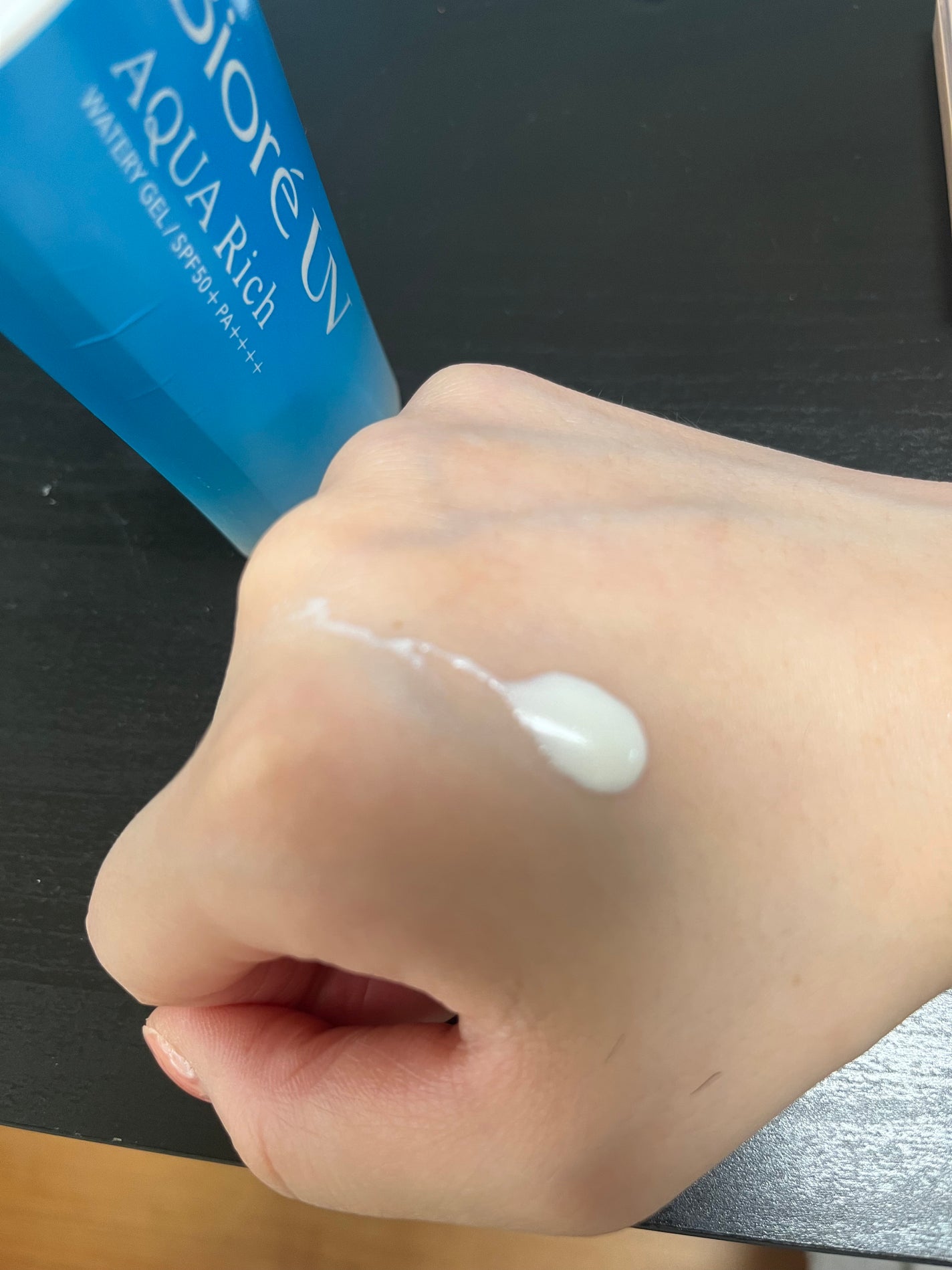 ビオレUV アクアリッチウォータリージェル /ビオレ/日焼け止め・UVケアを使ったクチコミ(2枚目)