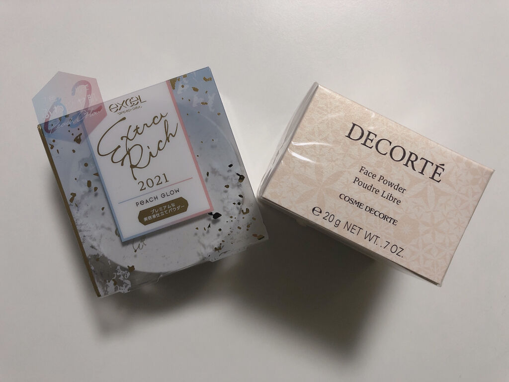 エクストラリッチパウダー ’21/excel/ルースパウダーを使ったクチコミ（2枚目）