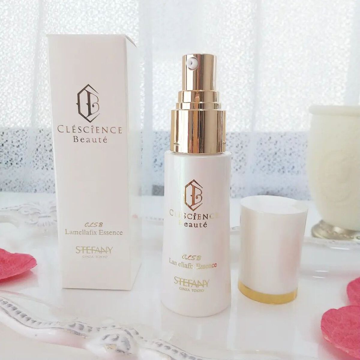 [新品未開封]CLSB ラメラフィックスエッセンス 30ml　9本＋おまけ付き 試してみた】CLESCIENCE Beaute ラメラフィックス エッセンス