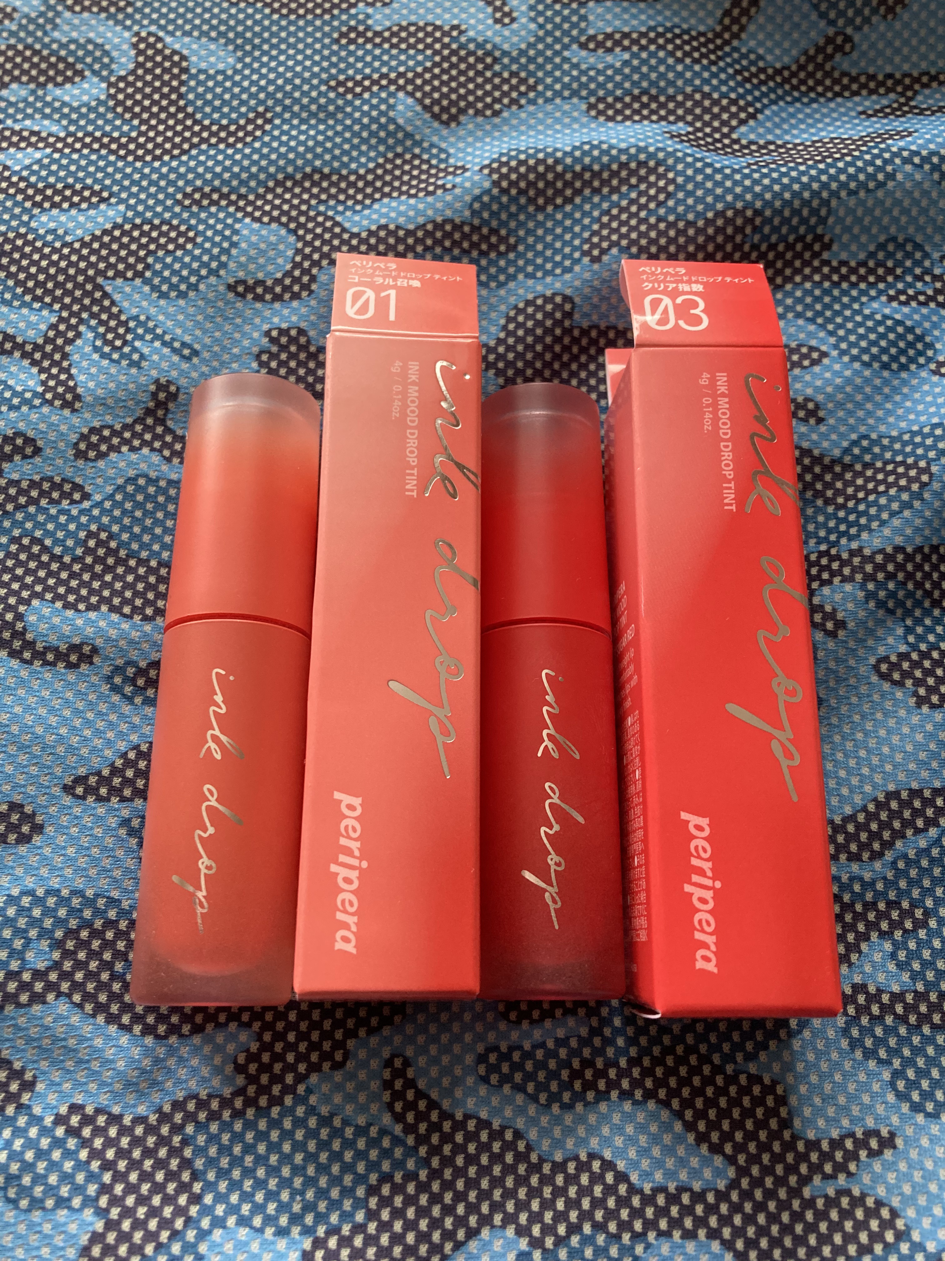 インク ムード ドロップ ティント/PERIPERA/リップグロスを使ったクチコミ（1枚目）
