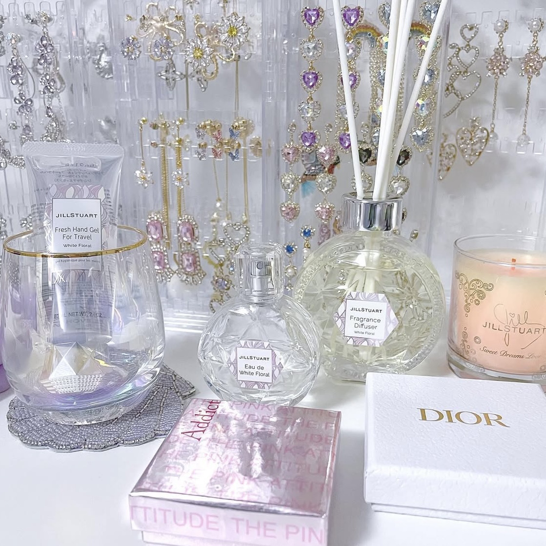 フレッシュハンドジェル フォートラベル ホワイトフローラル/JILL STUART/ハンドジェルを使ったクチコミ（1枚目）