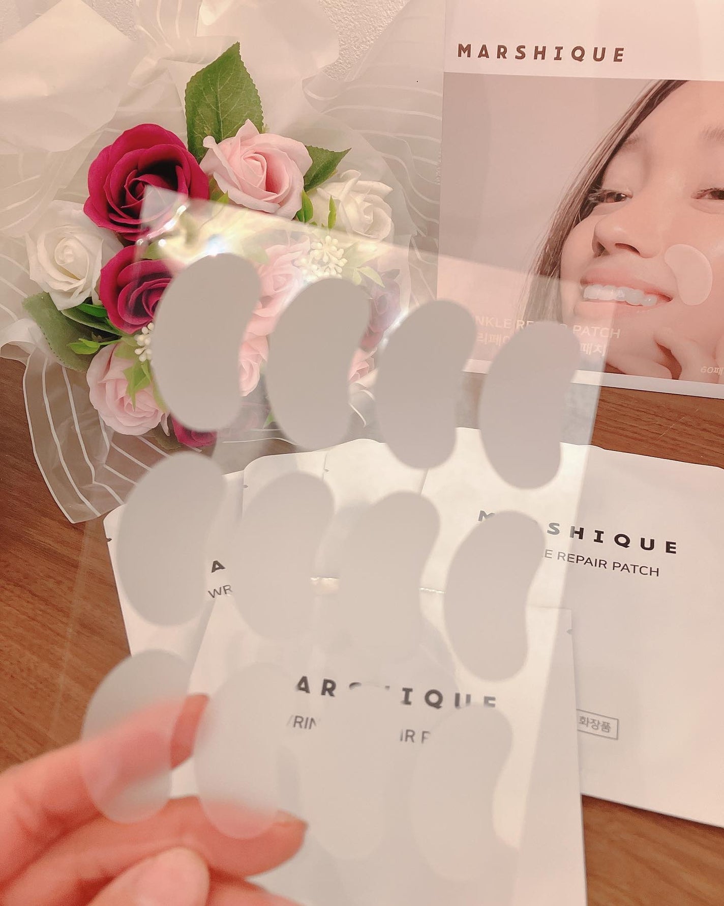 リンクルリペアしわパッチ/MARSHIQUE/その他スキンケアを使ったクチコミ(5枚目)