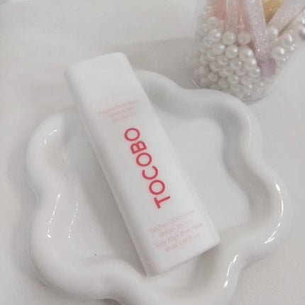 ビタトーンアップサンクリーム/TOCOBO/日焼け止めクリームを使ったクチコミ(5枚目)