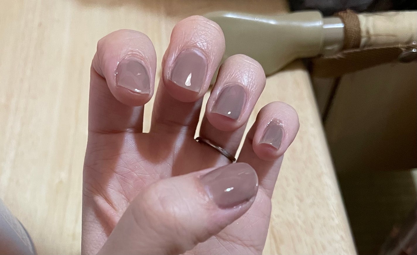 ムードペブルネイル/rom&nd/マニキュアを使ったクチコミ(4枚目)