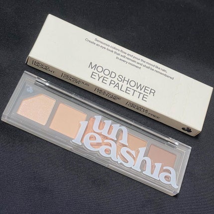 ムードシャワーアイパレット/unleashia/アイシャドウパレットを使ったクチコミ(2枚目)