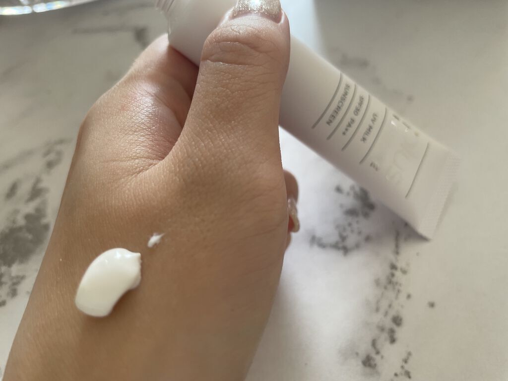 UVミルク/PLUSRESTORE/日焼け止めミルクを使ったクチコミ（1枚目）