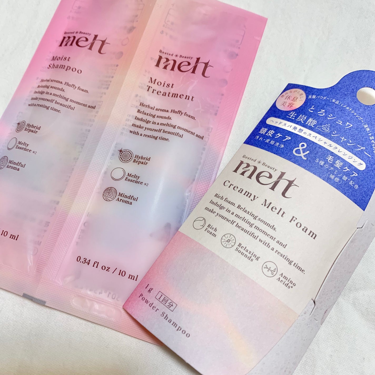 メルト モイストシャンプー/トリートメント/melt/市販シャンプーを使ったクチコミ(2枚目)