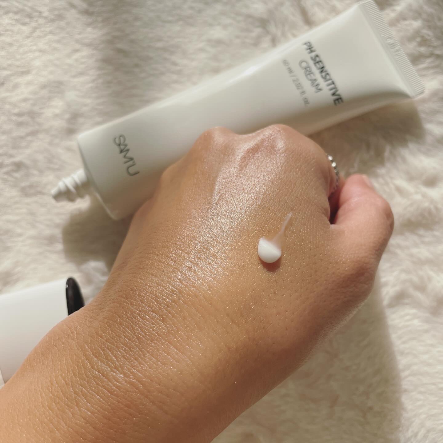 サミュ PHセンシティブクリーム/SAM'U/フェイスクリームを使ったクチコミ（2枚目）