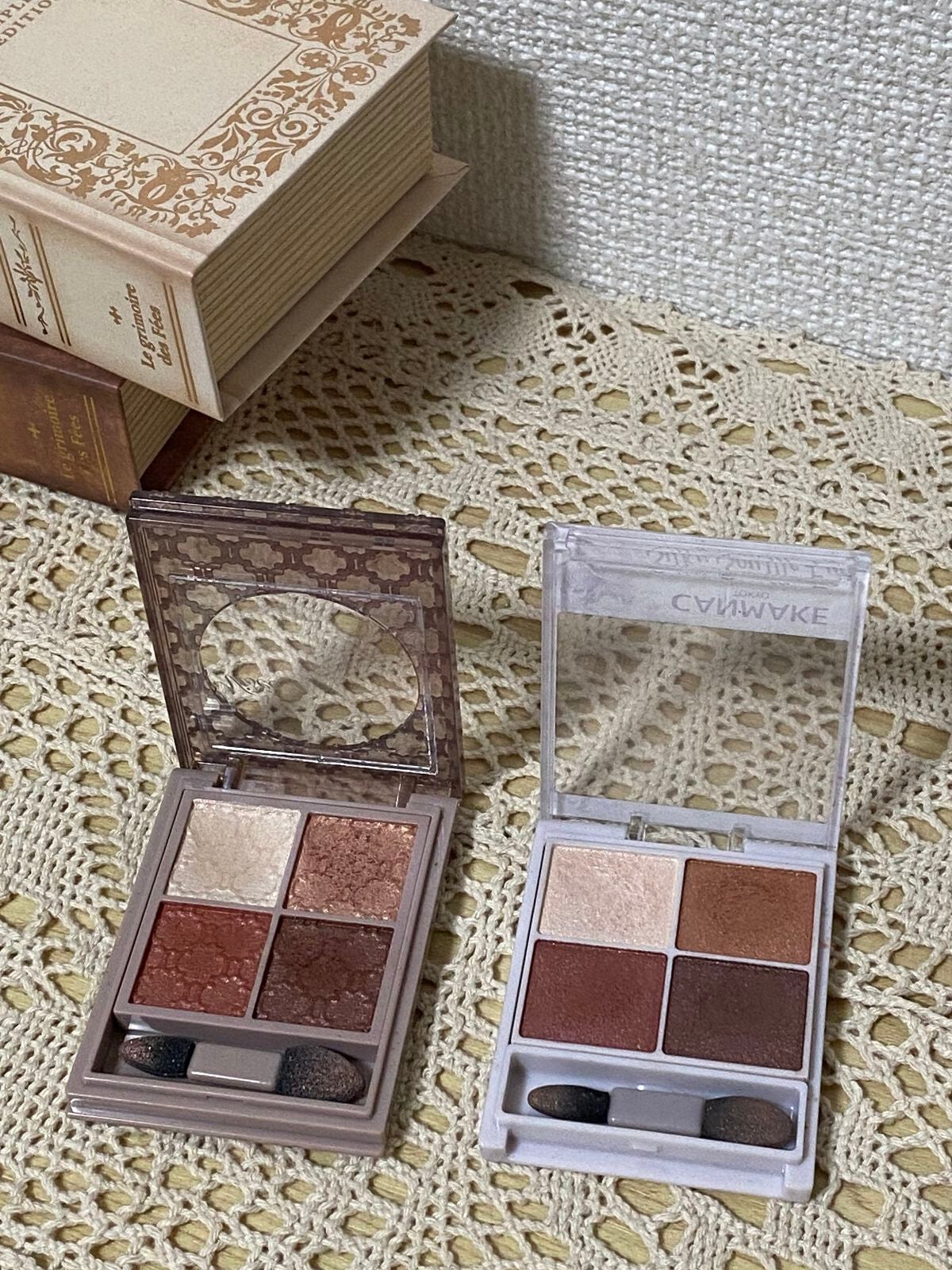 シルキースフレアイズ/キャンメイク/アイシャドウパレットを使ったクチコミ(5枚目)