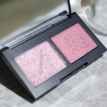 Refining Eyeshadow Double Pink In Joy/JUNG SAEM MOOL/パウダーアイシャドウを使ったクチコミ（2枚目）