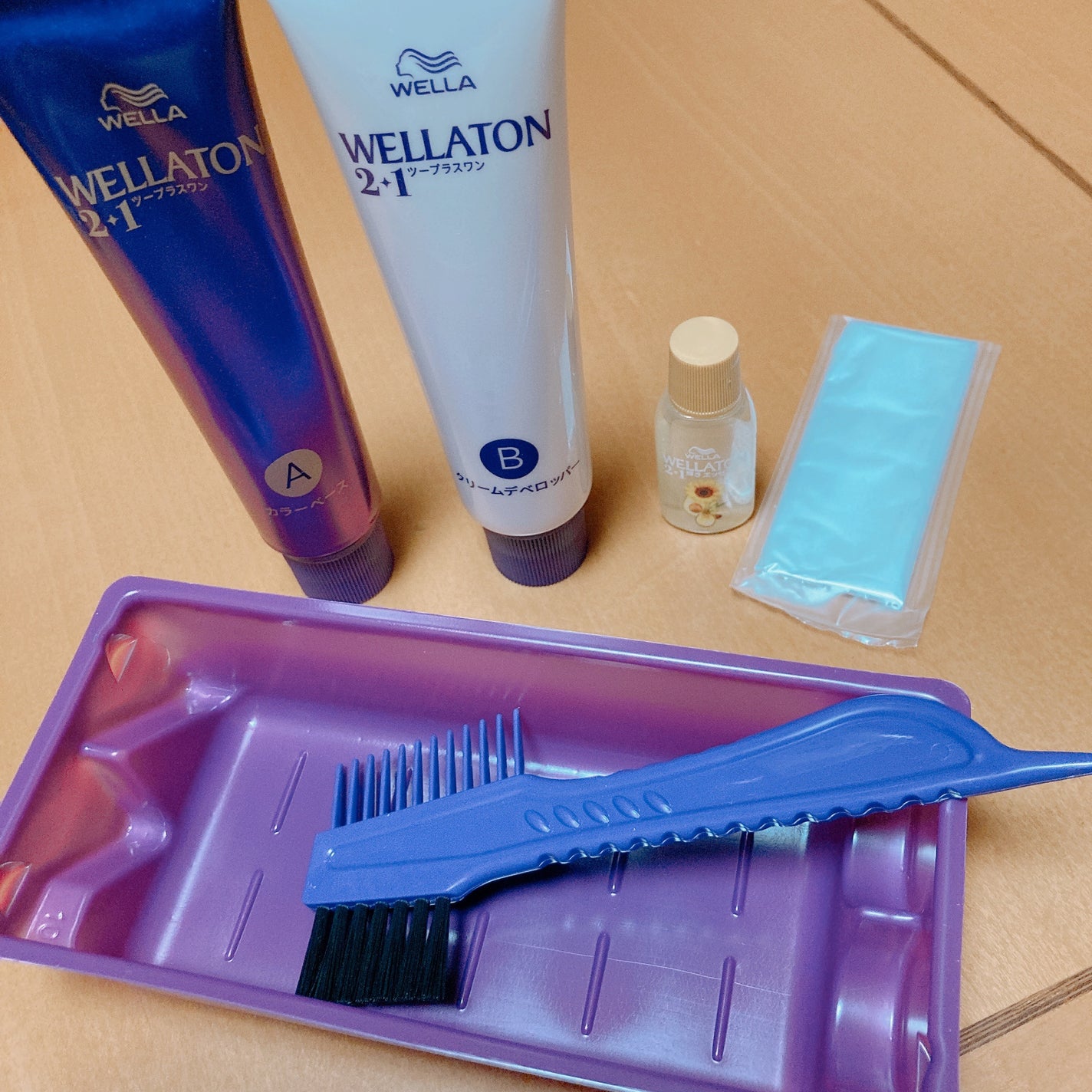 ウエラトーン ツープラスワン クリームタイプ/ウエラ/ヘアカラーを使ったクチコミ(5枚目)