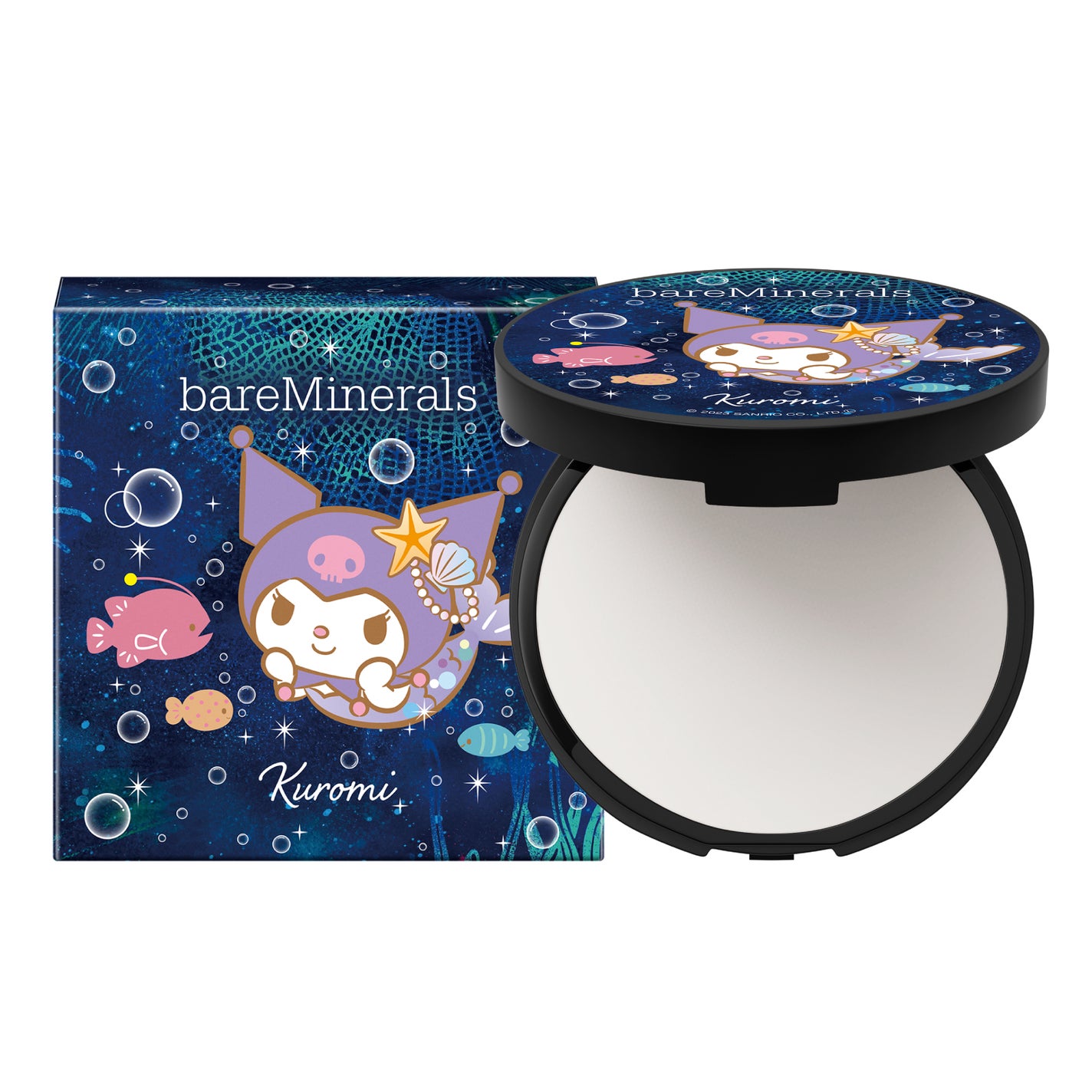 オリジナル ミネラルベール プレスト パウダー トランスルーセント (クロミ 人魚)(2023 ホリデーコレクション)